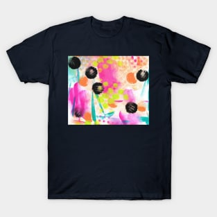 Dream Cloud Series -  Black Dots and Fun T-Shirt